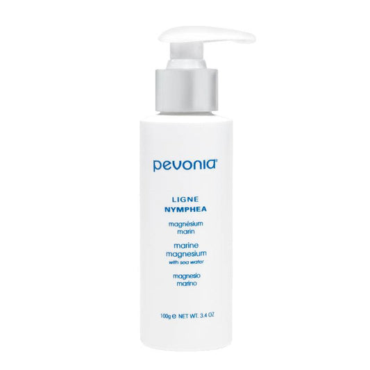 Pevonia Marine Magnesium skincare bottle on a white background