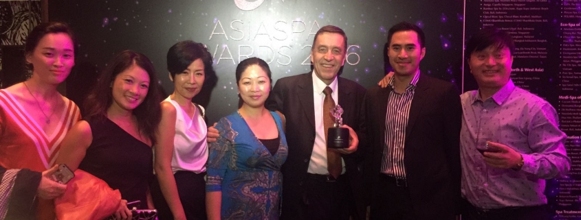 Philip Henessy AsiaSpa Awards Hong Kong