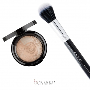 Beauty Collective - ELES Baked Diffusing Powder - Duo Fibre Brush