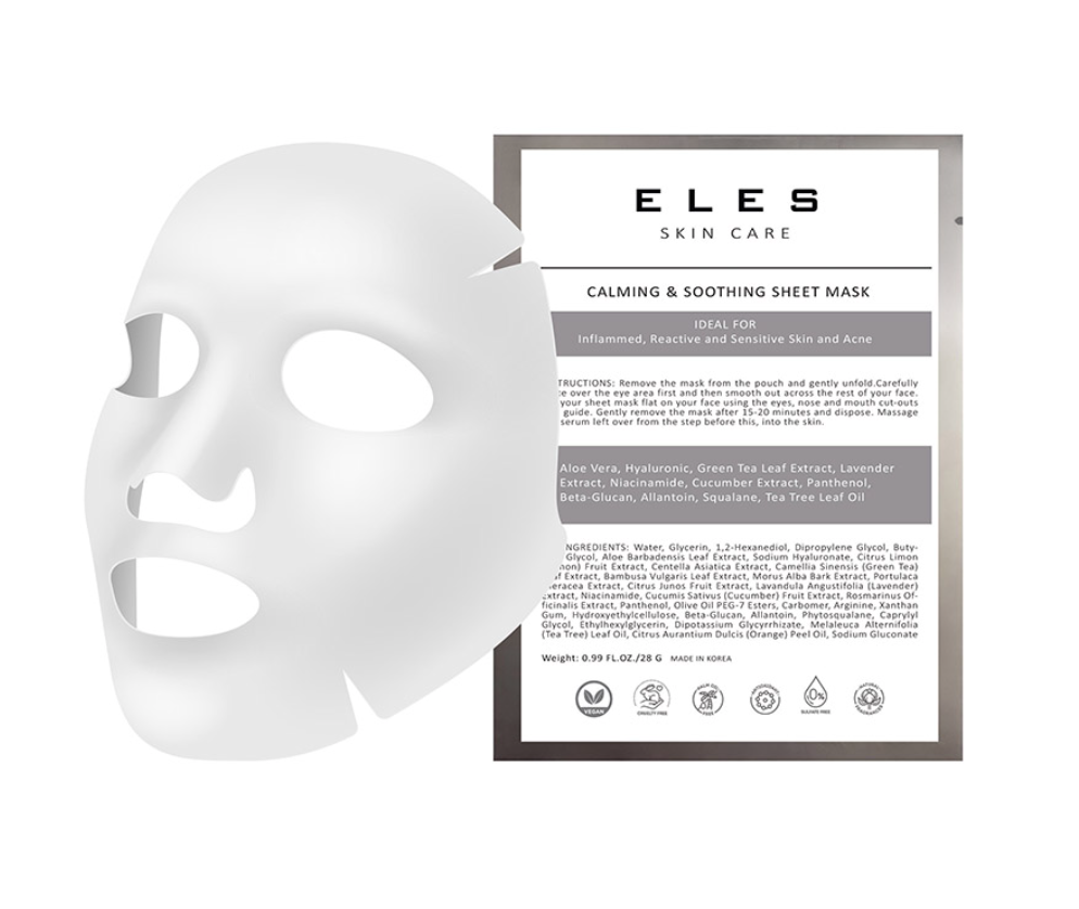 ELES - Calming and Soothing Sheet Mask