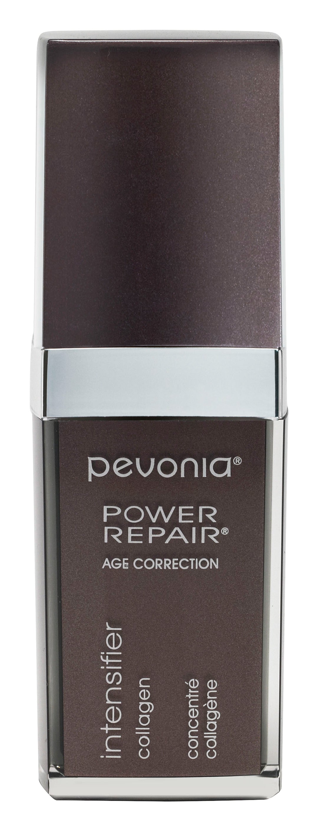 Pevonia Power Repair Age Correction Intensifier Collagen bottle on a white background 30ml