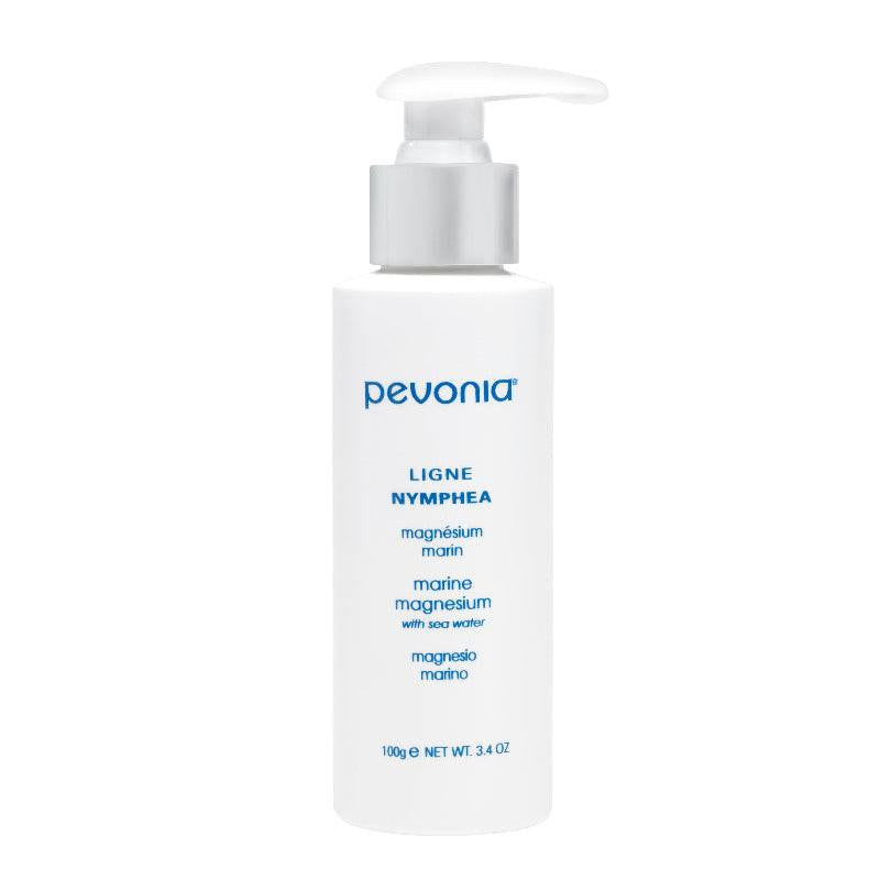 Pevonia Marine Magnesium skincare bottle on a white background