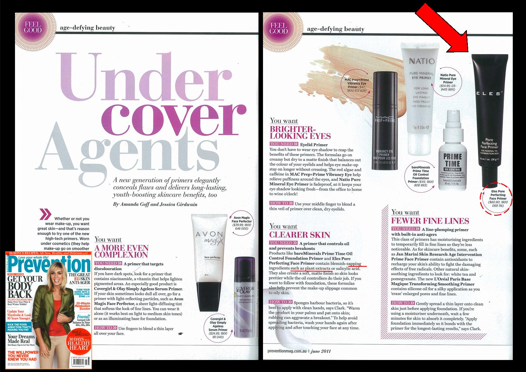 ELES Pore Perfecting Face Primer 28g editorial listing