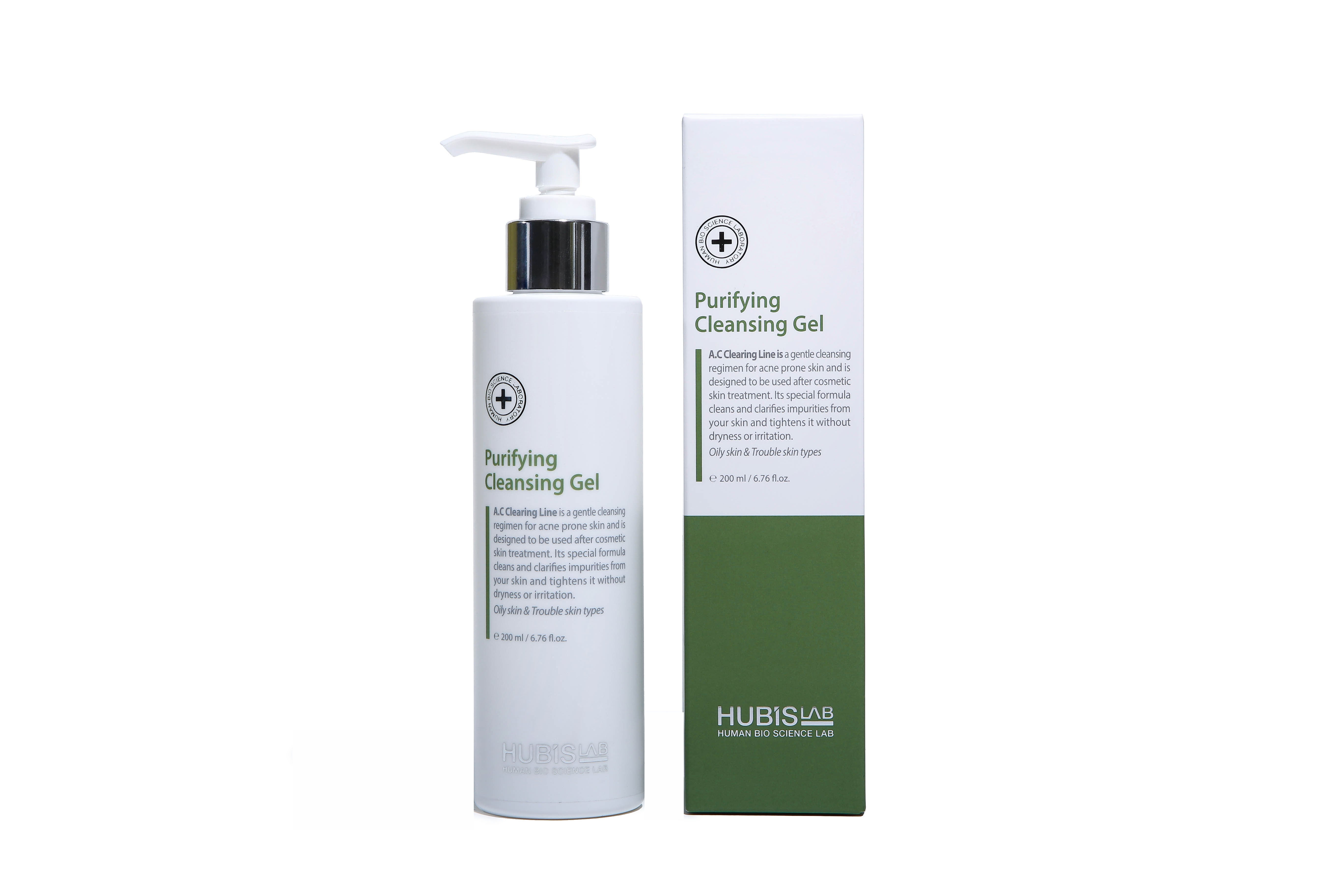AC Clearing Purifying Cleansing Gel Box_200ml