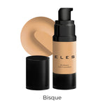 ELES HD Mineral Satin Foundation 30ml Bisque displayed on a clean white background.