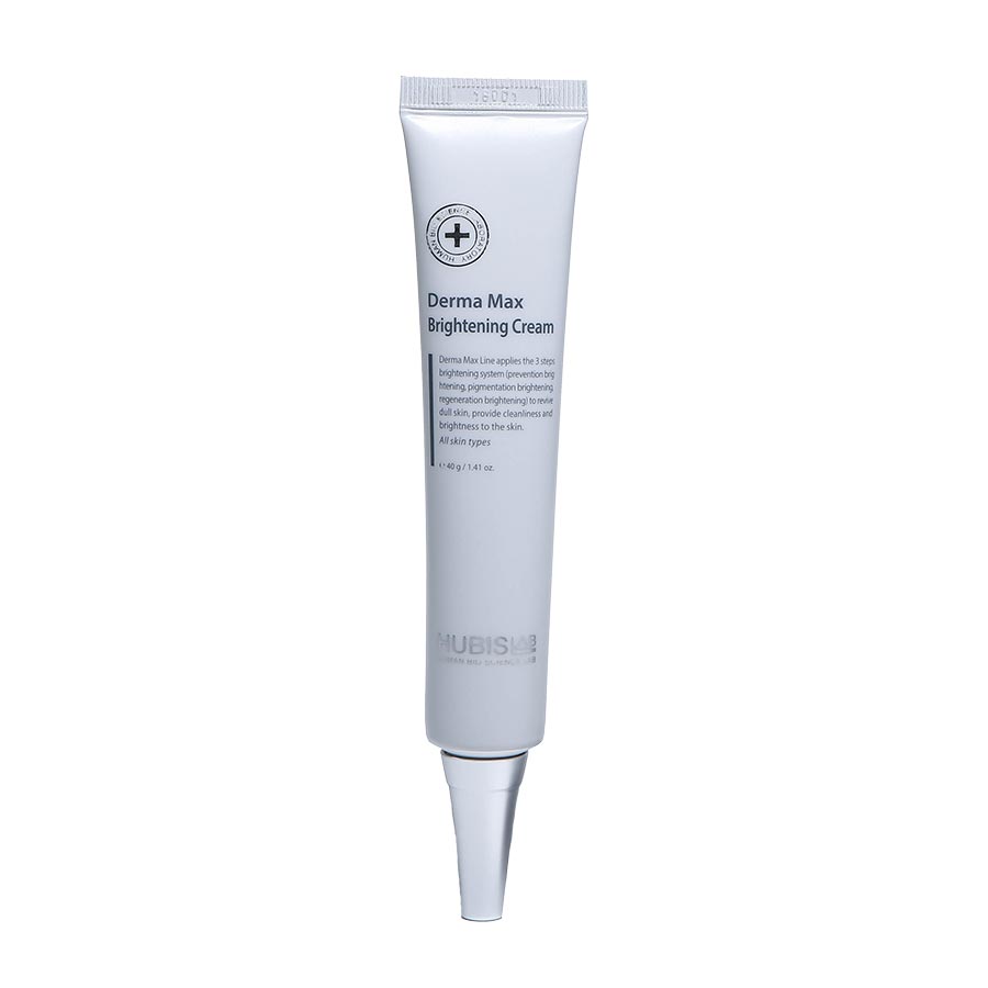 A tube of Derma Max Brilliance Cream by HubisLab.