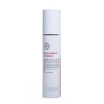 Skincare bottle labeled 'Derma Regener X Solution' on a white background