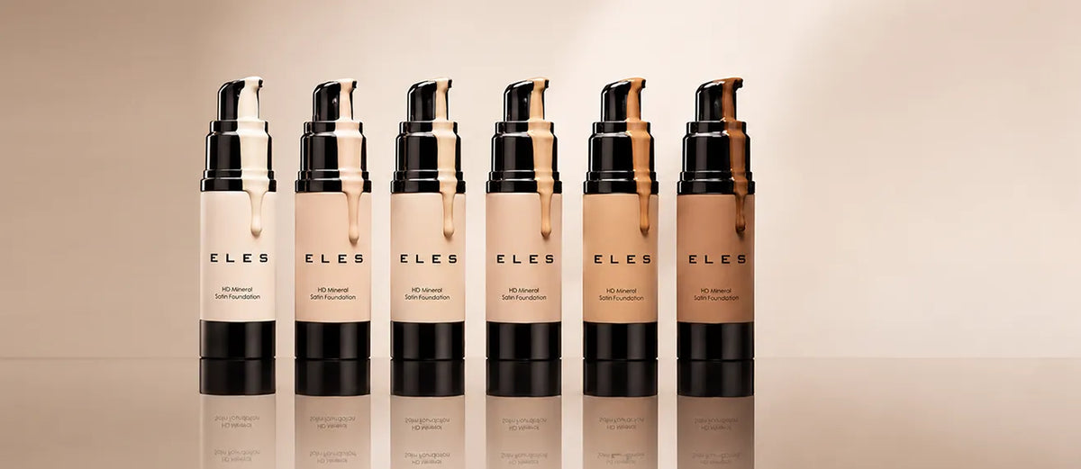 ELES Makeup mineral satin foundation