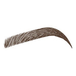 Illustration of a stylized eyebrow on a white background