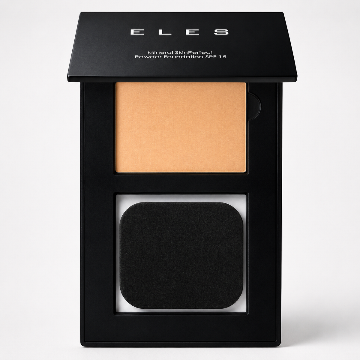  ELES Mineral SkinPerfect Powder Foundation SPF 15 on a white back ground