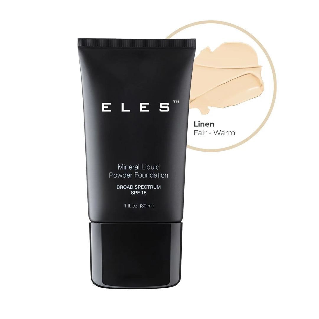 ELES ELES Mineral Liquid Powder Foundation SPF 15 - 30ml.