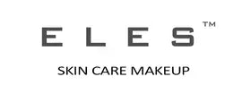ELES skin care makeup logo on a white background