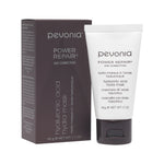 Pevonia Power Repair Hyaluronic Acid Hydra Mask skincare tube with boxed packaging on a white background 50g