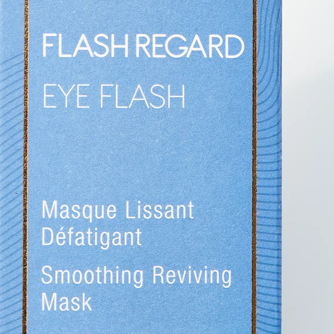 Phytomer Eye Flash Smoothing Reviving Mask 30ml angled packshot of packaging box.