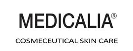 Medicalia Cosmeceutical Skin Care logo on a white background