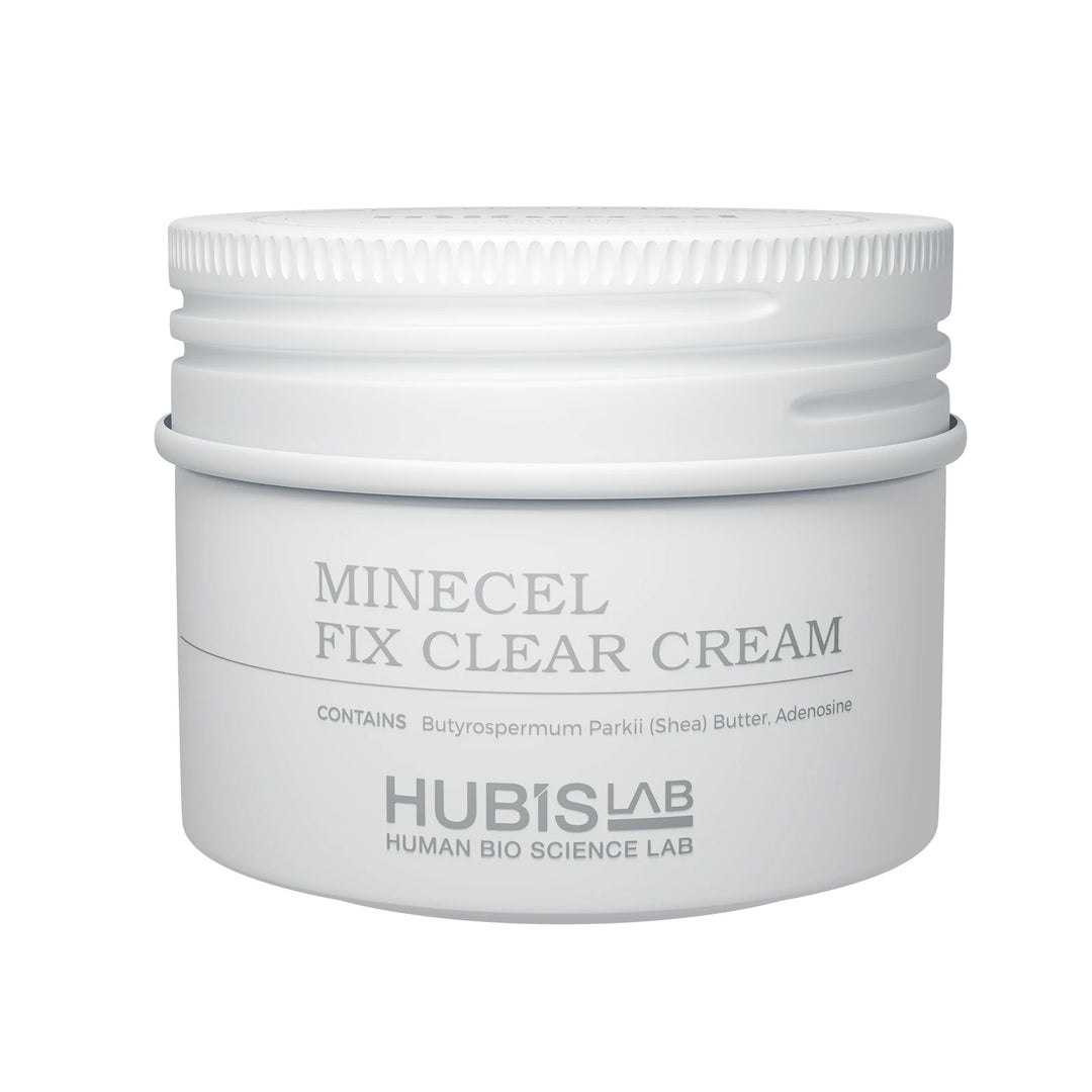 Hubislab Minecel Fix Clear Cream 50ml  for sensitive, dry or post-treatment skin.