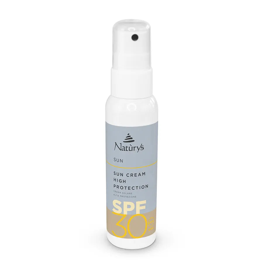 Naturys Sun Spray Protection SPF 30 100ml on a white background