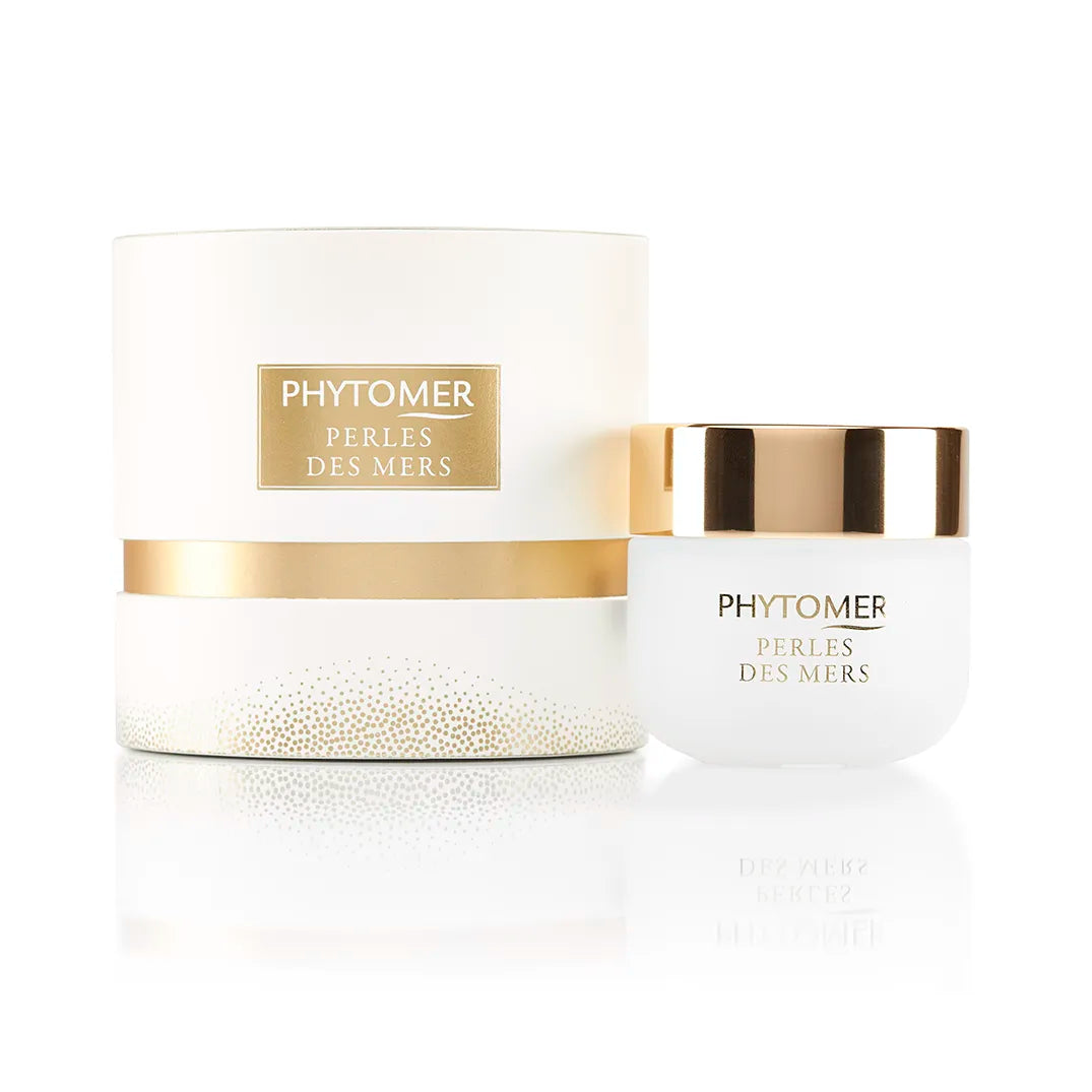 PHYTOMER Perles Des Mers Longevity Cream 50ml with packaging on a white background