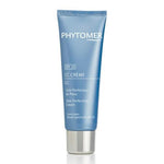 Blue skincare tube labeled 'Phytomer' on a white background