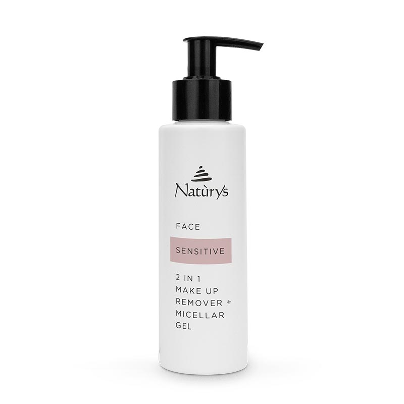 Naturys NATURYS Sensitive 2-in-1 Makeup Remover + Micellar Gel - 150ml.