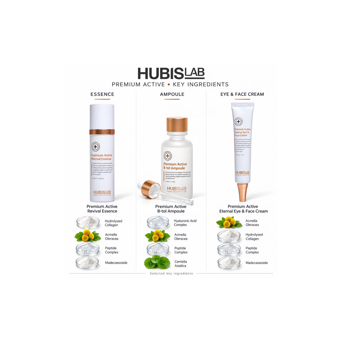 HUBISLAB Hubislab Premium Active Set — Ingredient Guide