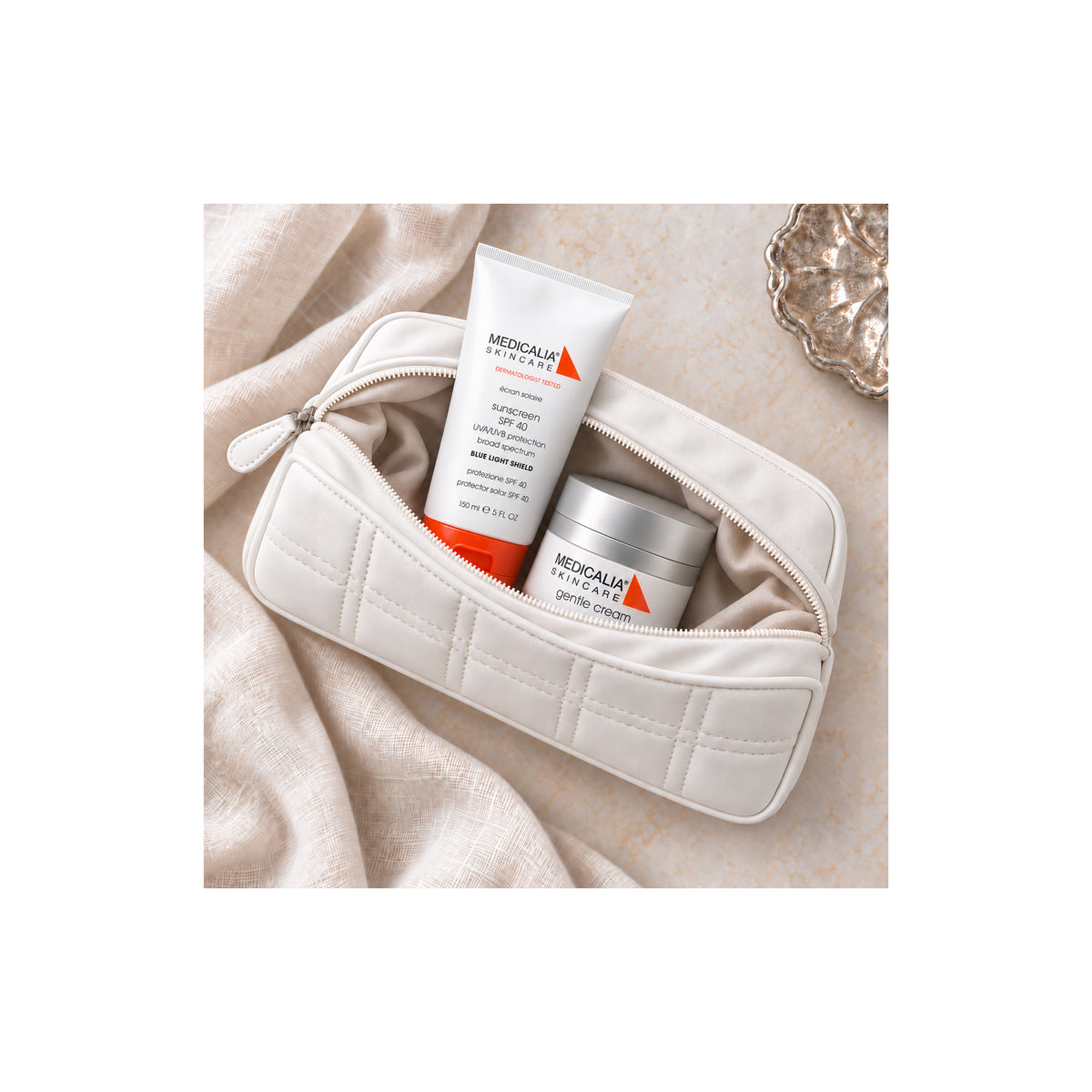 MEDICALIA Gentle Cream & Sunscreen Gift Bag — Packshot