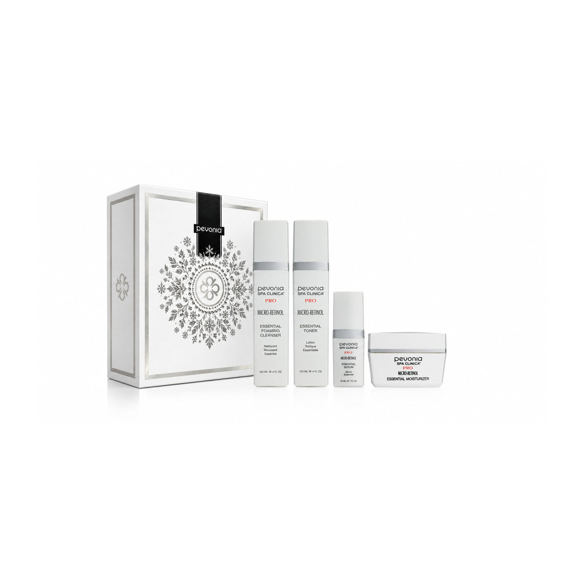 PEVONIA MICRO RETINOL SKIN REFINING GIFT BOX — Packshot