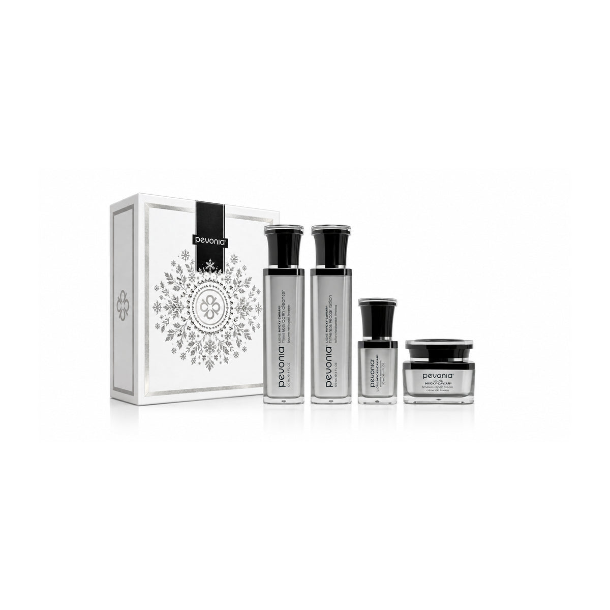 PEVONIA CAVIAR LUXURY DE-AGEING GIFT BOX — Packshot