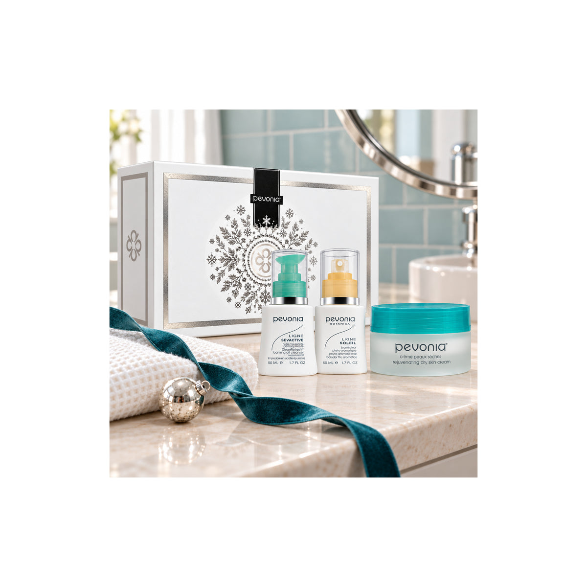 PEVONIA Dry Skin Gift Box — Dry Skin Essentials Gift Pack - lifestyle