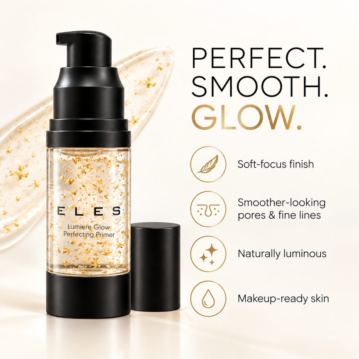 ELES Lumiere Glow Perfecting Primer benefits