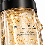 ELES Lumiere Glow Perfecting Primer gold-infused texture