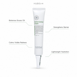 Hubislab A.C Clearing Active Control Cream 40ml with benefit callouts for excess oil balance, visible redness, barrier support and lightweight hydration.