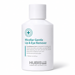Hubislab Micellar Gentle Lip & Eye Remover 200ml bottle displayed on a clean white studio background.