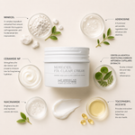 HUBISLAB Minecel Fix Clear Cream barrier repair moisturiser with Minecel complex, ceramide NP, centella asiatica and niacinamide for soothing hydration and skin renewal