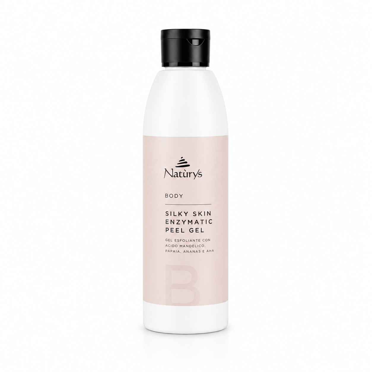 Naturys Body Silky Skin Enzymatic Peel Gel 250ml gentle body exfoliating gel with fruit enzymes to smooth, renew and brighten skin