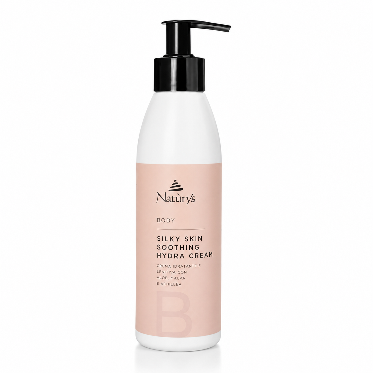 Naturys Body Silky Skin Soothing Hydra Cream 250ml nourishing body moisturiser that hydrates, soothes and softens dry skin