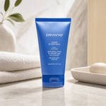 Pevonia Anti-Stress Bath & Shower Gel 150ml on a luxury bathroom vanity for relaxation, gentle cleansing and soft skin