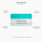 Pevonia Enzymo Spherides Peeling Cream 50ml with benefits for texture, dullness, congestion and gentle enzyme exfoliation