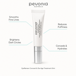 Pevonia EyeRenew Conceal and De-Age Treatment 10ml with benefits for fine lines, dark circles, puffiness, concealing and hydration