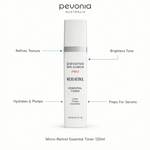 Pevonia Micro-Retinol Essential Toner 120ml with benefits for texture, tone, hydration and serum preparation
