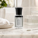 Pevonia MyOxy-Caviar Timeless Eye Contour 30ml on a luxury bathroom vanity for fine lines, puffiness and dark circles