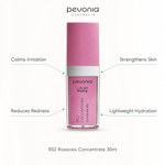 Pevonia RS2 Rosacea Concentrate 30ml with benefits for irritation, redness, skin strengthening and lightweight hydration