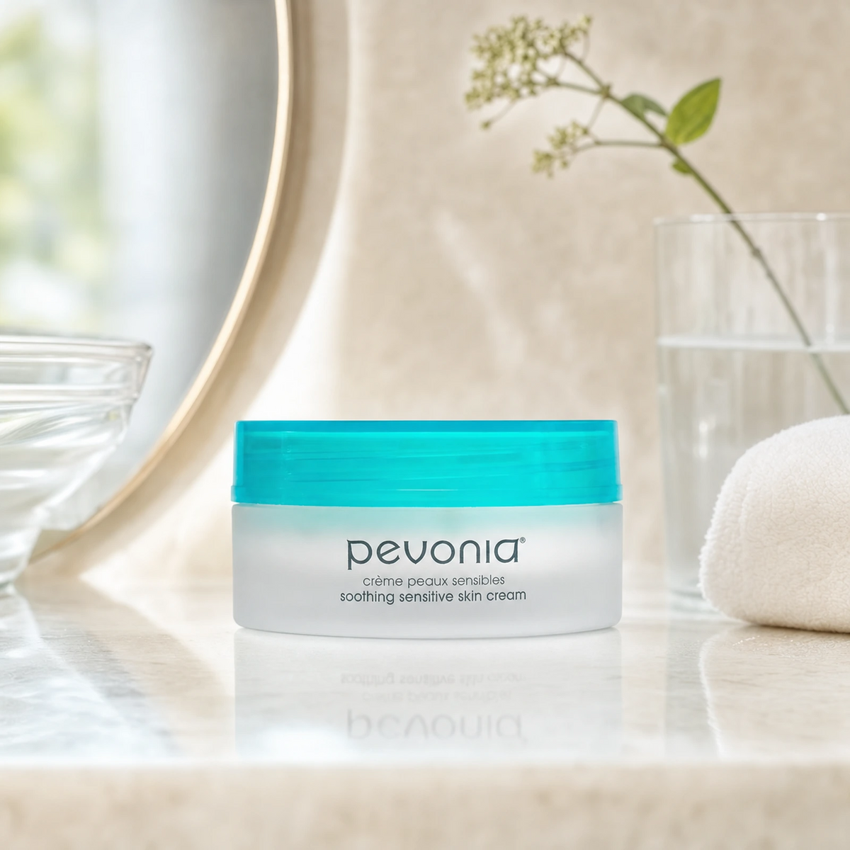 pevonia-soothing-sensitive-skin-cream-50ml-bathroom-lifestyle