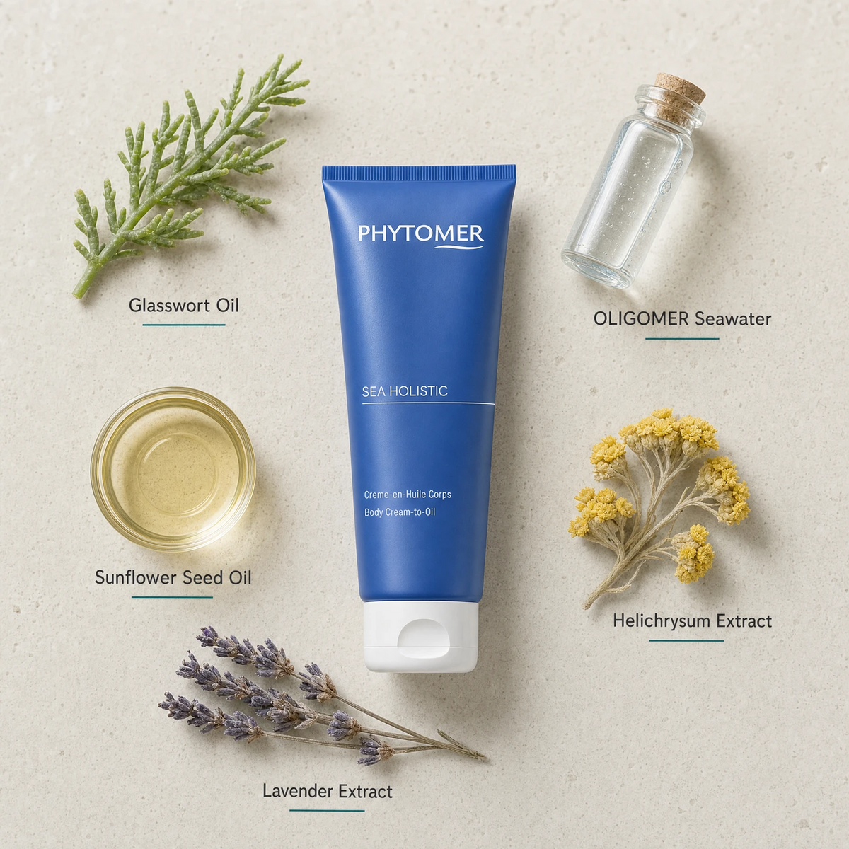 Phytomer PHYTOMER SEA HOLISTIC Body Cream-to-Oil - 150ml.