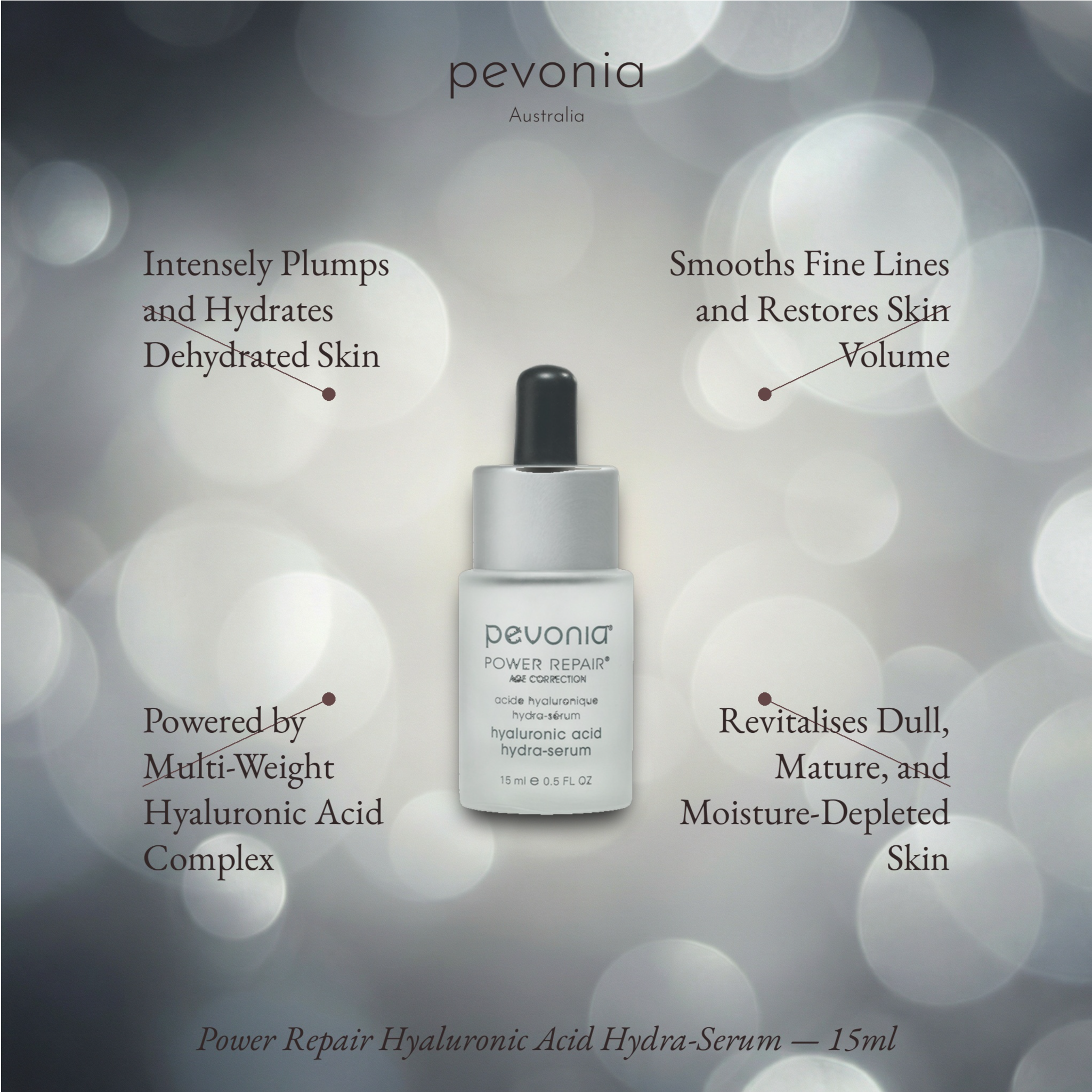 Power Repair Hyaluronic Acid Hydra Serum 15ml