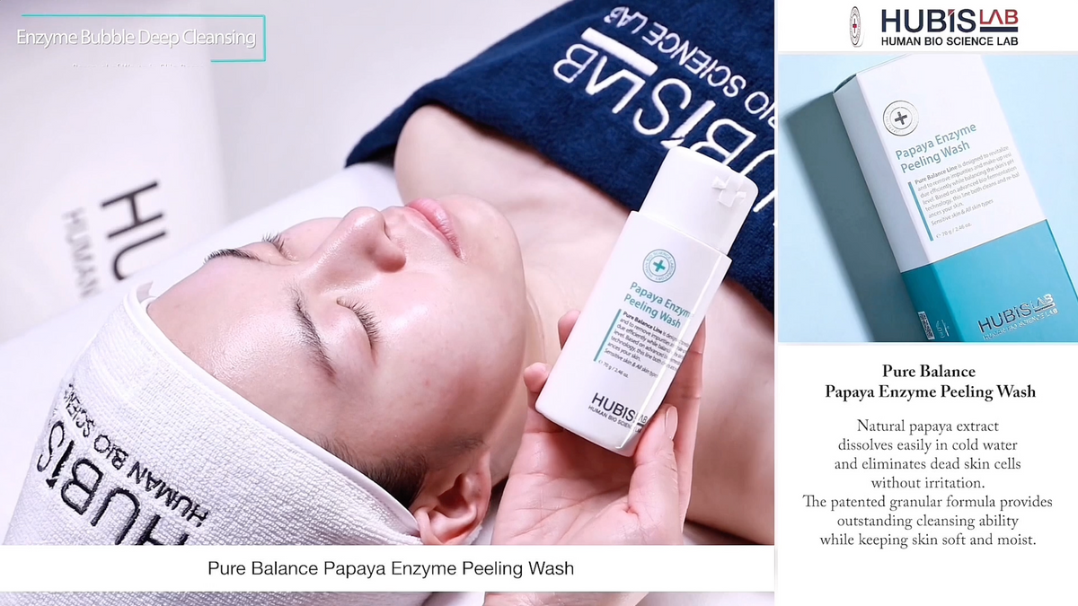 Pure Balance Papaya Enzyme Peeling Wash Application video
