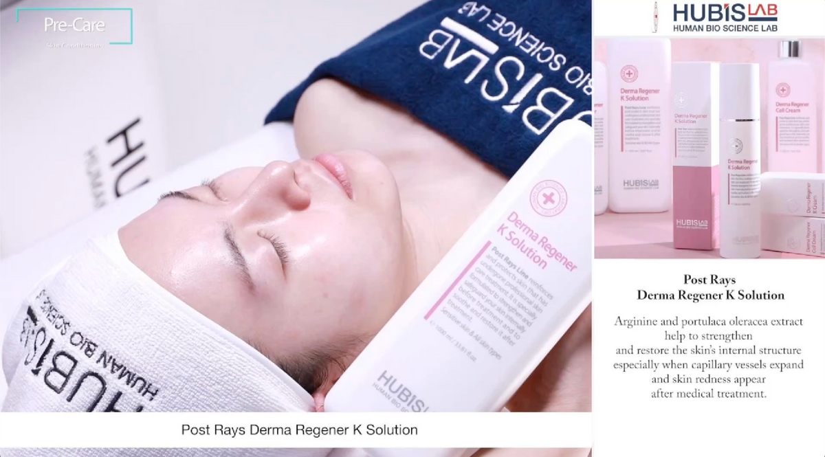 Post Rays Derma Regener K Solution Application Video