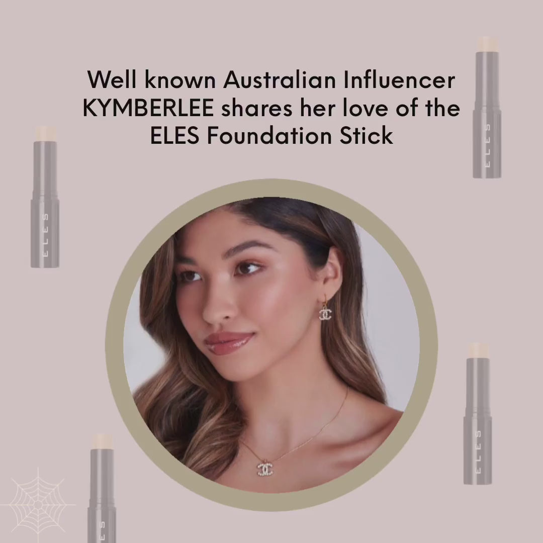 how to use ELES Foundation stick Kimberlee Video