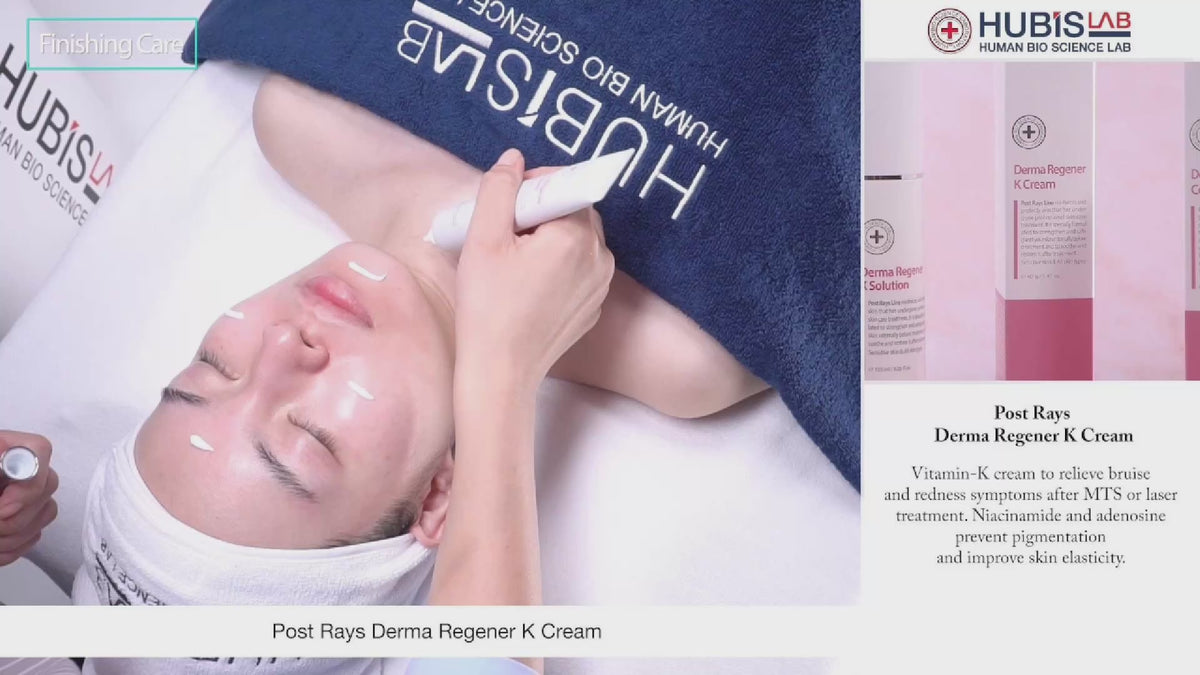 Post Rays Derma Regener K Cream Application Video
