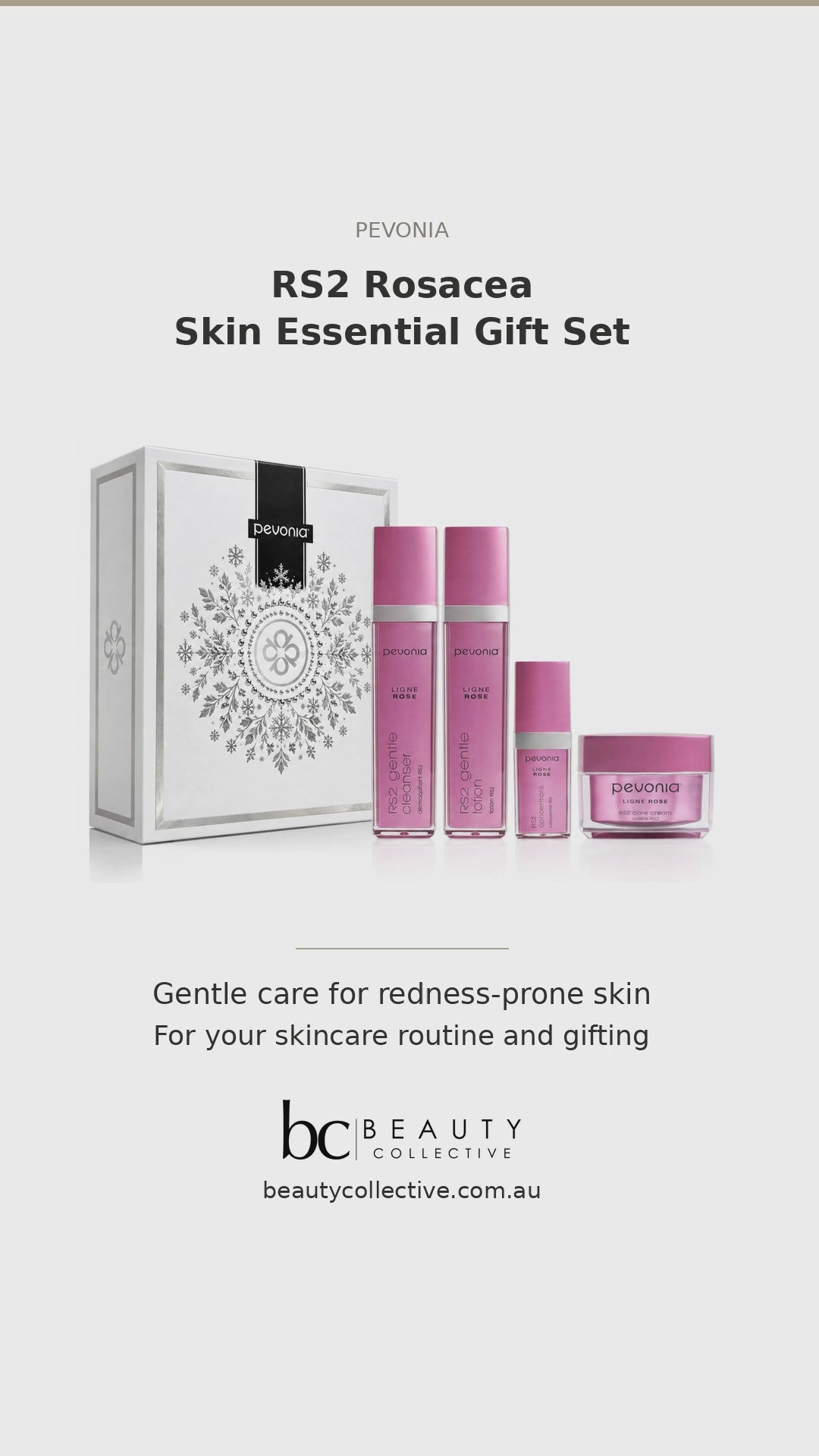 PEVONIA RS2 ROSACEA SKIN ESSENTIAL GIFT BOX — Christmas 2026 Beauty Collective video